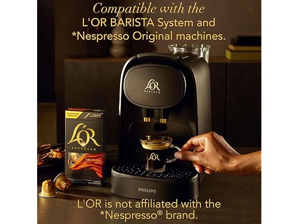 (100ct) L'Or Nespresso Capsules - Vanilla