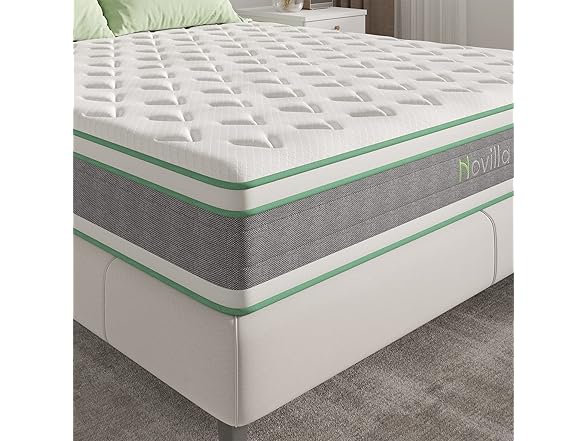 Novilla King 10" Hybrid Mattress