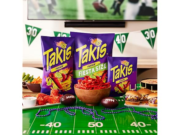 Takis Fuego Rolled Tortilla Chips 14 Bags