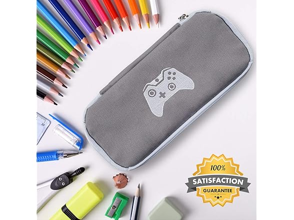 L LIFETIME Pencil Case Organizer Zipper Pouch