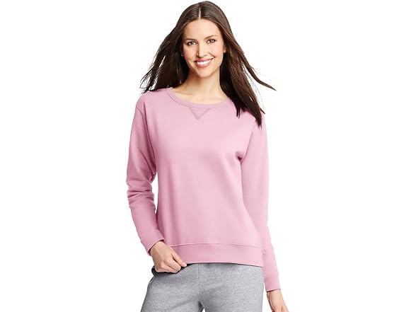 Hanes Women (M) ComfortSoft EcoSmart Pink_M