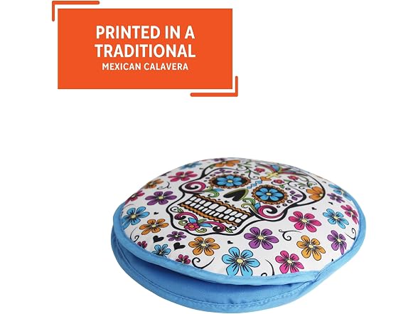 IMUSA 12" Insulated Microwaveable Cloth Tortilla Warmer 