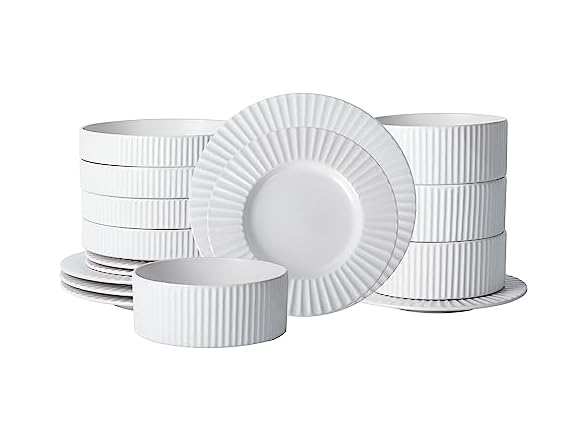 Stone Lain Lusso 16-Piece Dinnerware Set