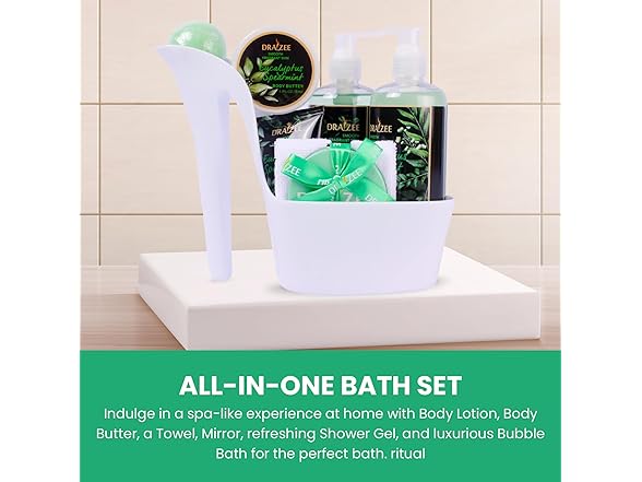 Draizee Luxury Spa Gifts for Women Eucalyptus