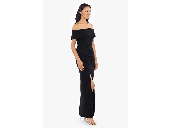 Xscape Women's Long Off The Shoulder