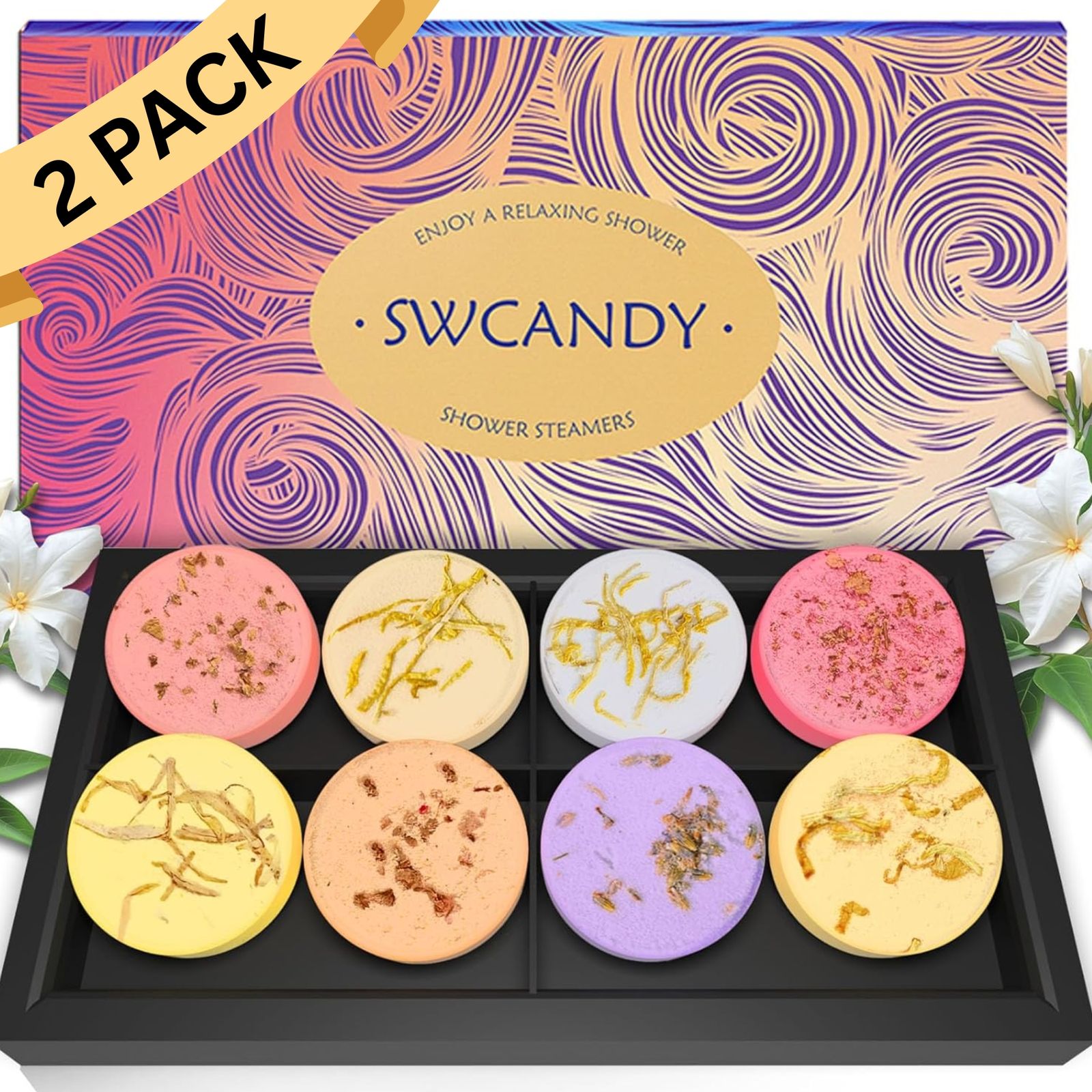 (2-Pack) Aromatherapy Shower Steamers, 8-Ct - Gallery 13