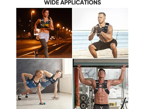 10lbs Weighted Vest Men Women