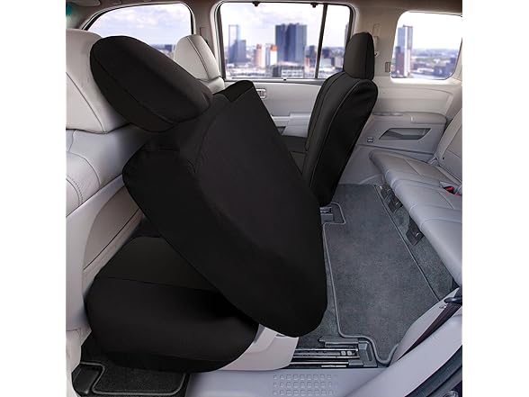 FH Group Full Cover Rear Bench Car Seat Cover