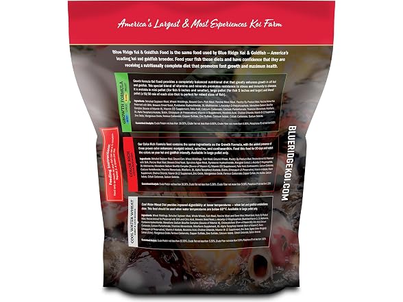 Blue Ridge Koi Fish Food 5lb - Koi Food