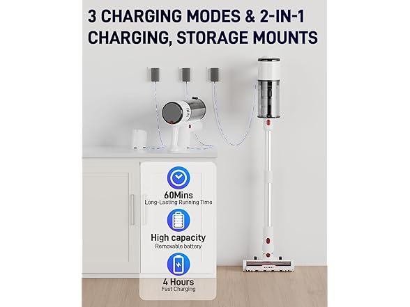 Lightweight 2-in-1 Handheld Vacuum for Pet Hair