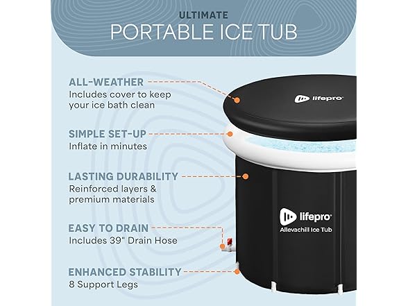 Lifepro Allevachill Ice Tub