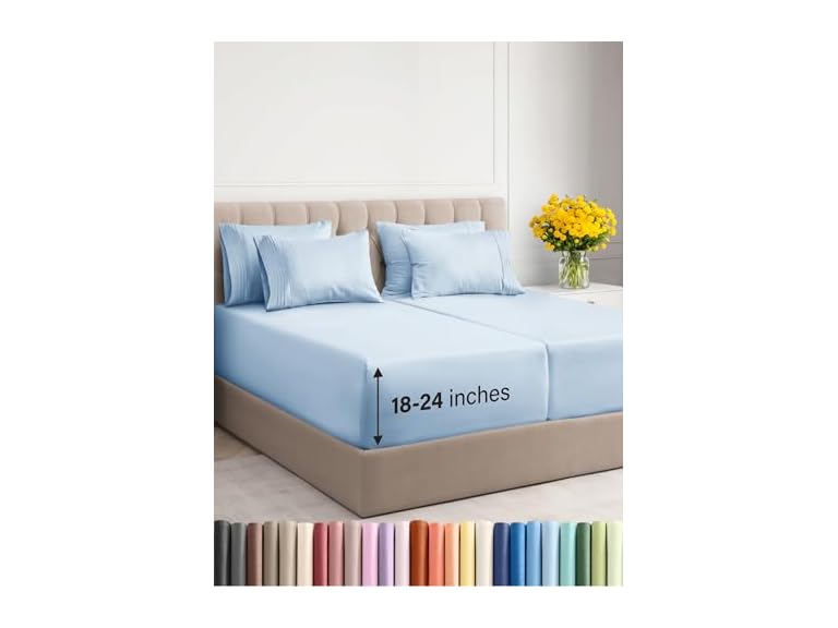 CGK 7 Piece Breathable Sheet Set