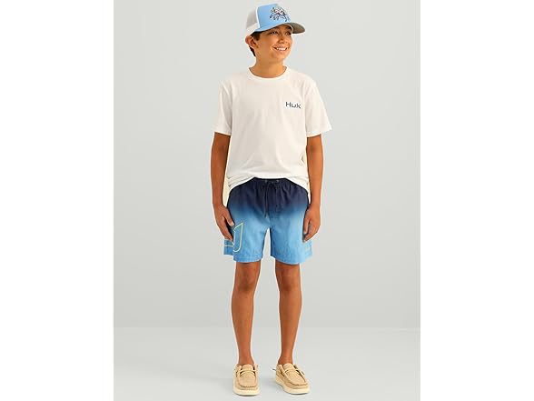 HUK Kids Pursuit Volley Pattern Shorts