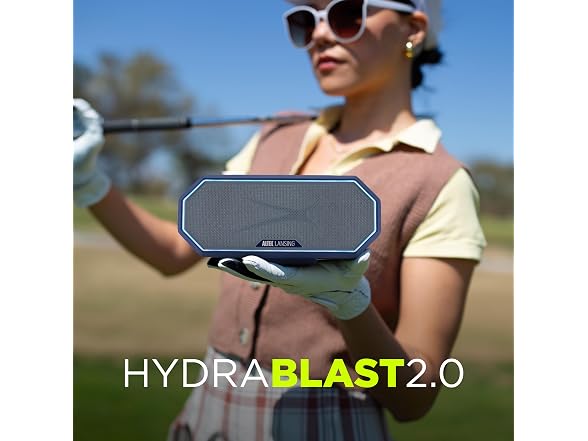 Altec Lansing Portable Bluetooth Speaker HYDRABLAST
