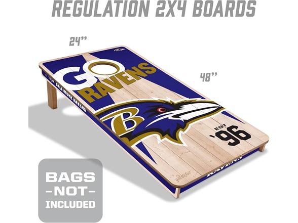 YouTheFan NFL 2' x 4' Cornhole Game