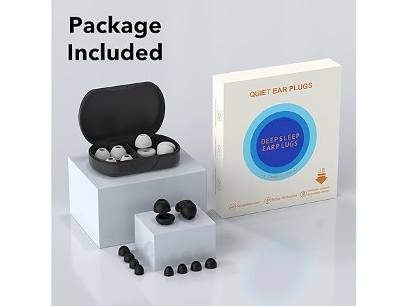 SIXTHGU 2-Pack Ear Plugs for Sleeping
