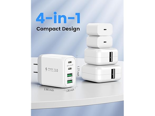 GASREKV 40W USB C Charging Block