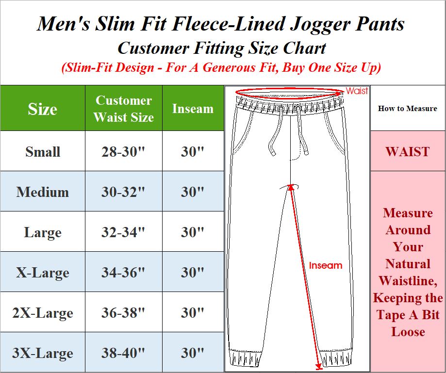 3Pk Mens Heavyweight Fleece Jogger Pants - Gallery 10