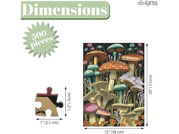Karma, 500 Piece Jigsaw Puzzle for Adults