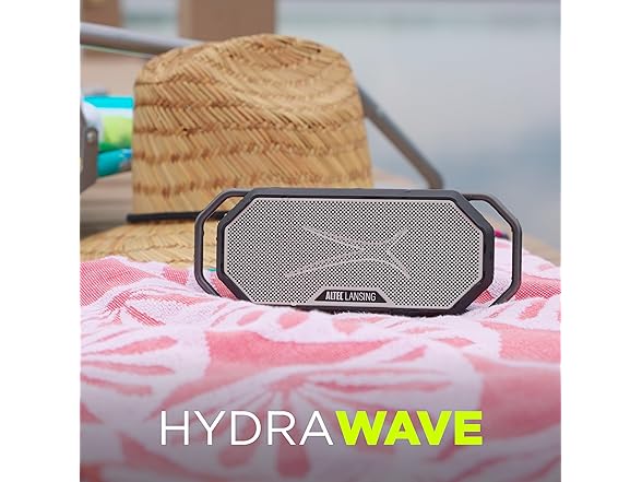 Altec Lansing HydraWAVE Portable Bluetooth Speaker