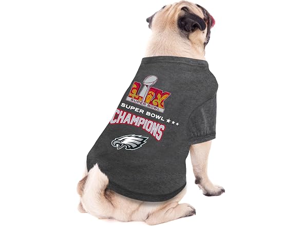 Pets First NFL Champion Dog T-Shirt, Medium,  - Gallery 3