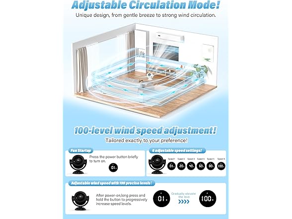 Portable Desk Fan