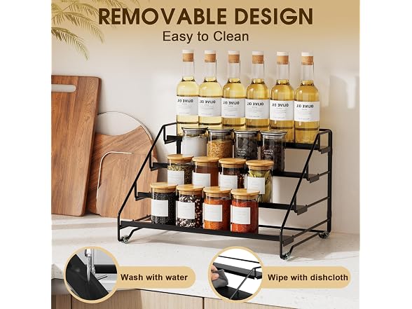 4-Tier Spice Rack Organizer