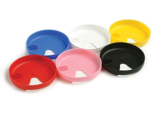 Nalgene Easy Sipper Cap for Wide Mouth Water Bottles - Red