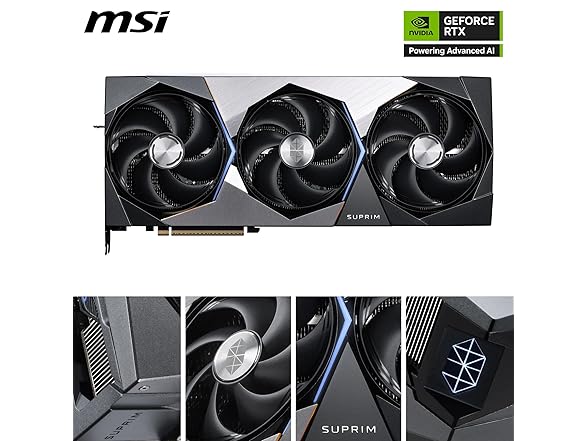 MSI GeForce RTX 5090 32G SUPRIM SOC