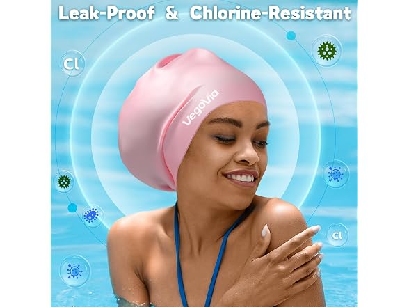 VegoVia Large Swim Cap Pink