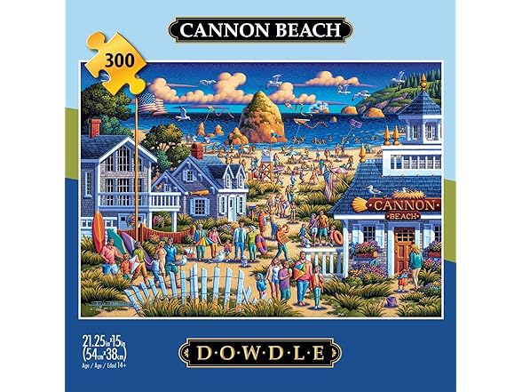 Buffalo Games - Dowdle - Cannon Beach - 300 Piece