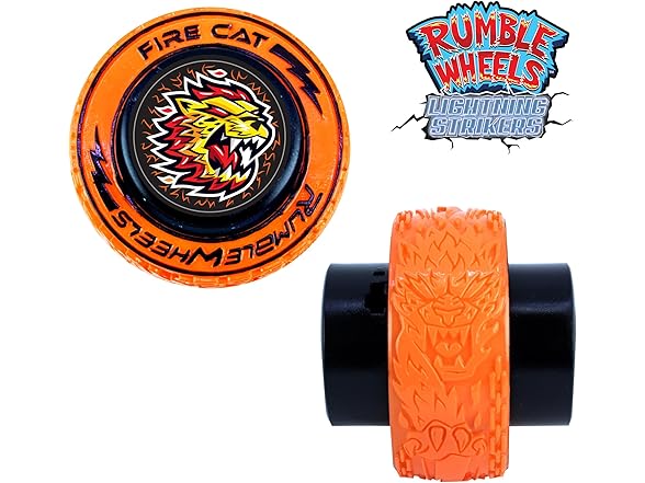 Rumble Wheels Lightning Strikers 2-PK