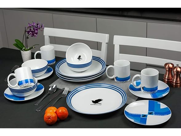 Harry Potter Hogwarts House Dinnerware