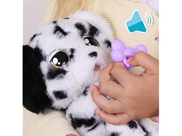 Baby Paws - Dalmatian Puppy with Carrier