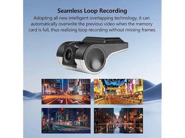 FBINSE APP-Auto-137 Dash Cam 720P for Android Car 