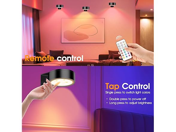 Hakol RGB Picture Light Battery Operated Painting Lights