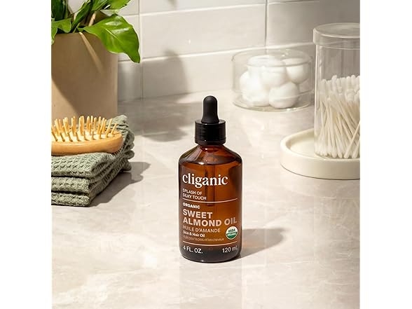 Cliganic Organic Sweet Almond Oil Pure