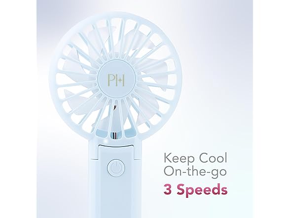 Paris Hilton Handheld Foldable Fan