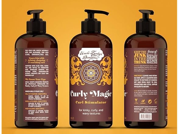 Uncle Funky's Daughter Curly Magic Stimulator 18 oz