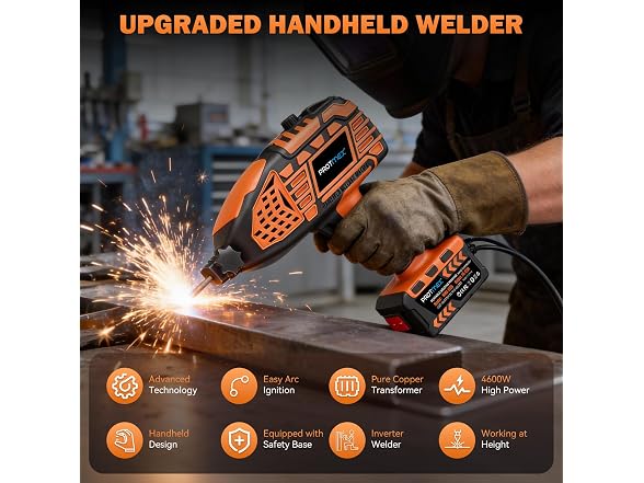 PROTMEX Display Handheld Welder