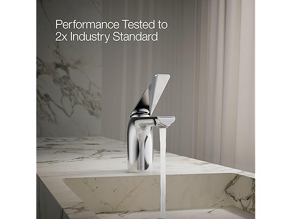 KOHLER 97345-4-CP Single-Handle Bathroom Sink Faucet