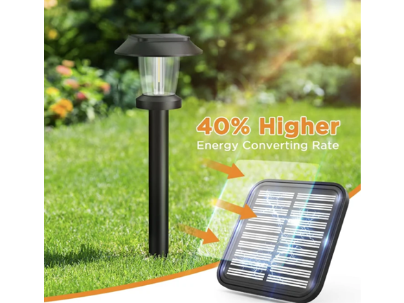 8 Pack Solar Powered Garden Lights Waterproof
