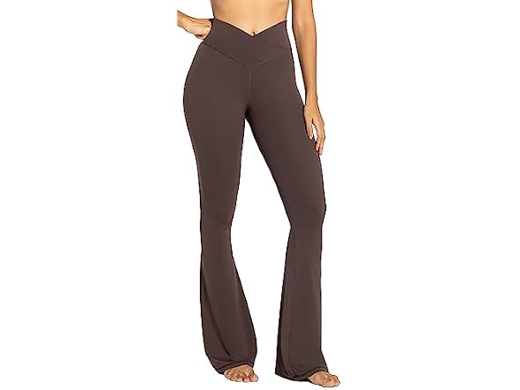 Sunzel Flare Leggings 32in M Brown