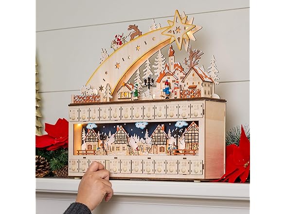 Best Choice Products Wooden Christm