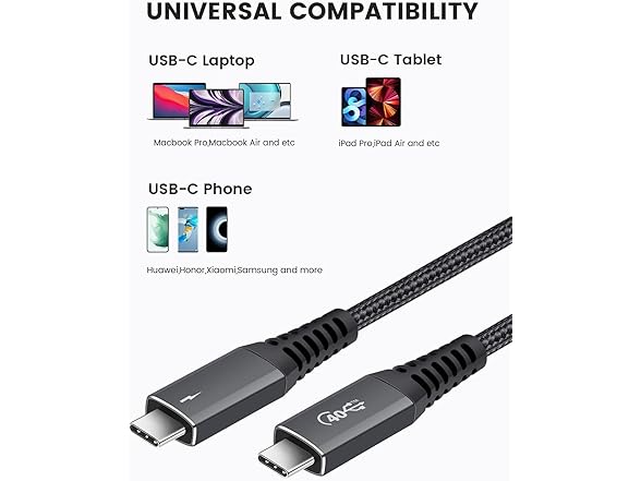 Thunderbolt 4 Cable | 3.3FT