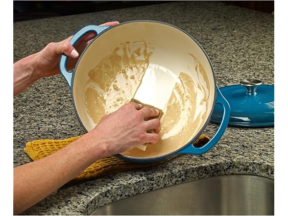 Enameled Cast Iron Dutch Oven, 6 qt., Turquoise
