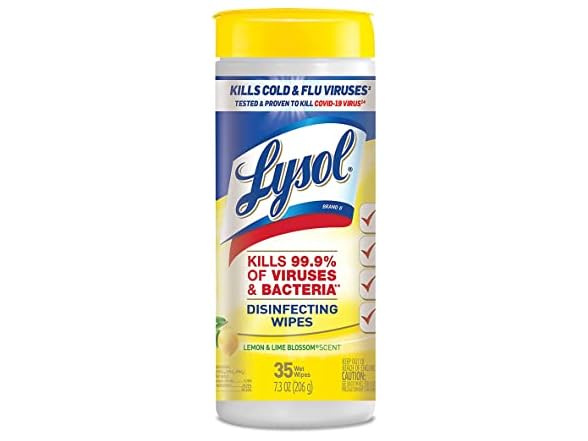 Lysol Disinfectant Wipes (Pack of 3)