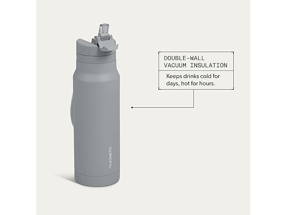 Dometic 34oz Insulated Sip Bottle Silt