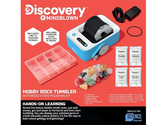 Discovery™ Rock Tumbler Deluxe Set