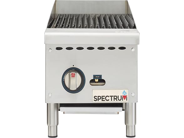 Winco 12" Charbroiler, Natural Gas